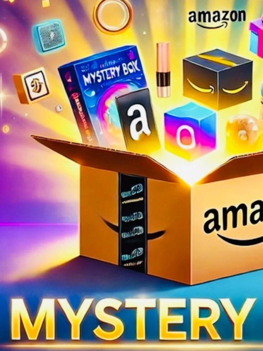 Overstock Mystery Boxes $199 MSRP Amazon New 10-20 Items Beauty Makeup Bundles